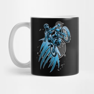 BLUE PSYCHO DIRBIKER Mug